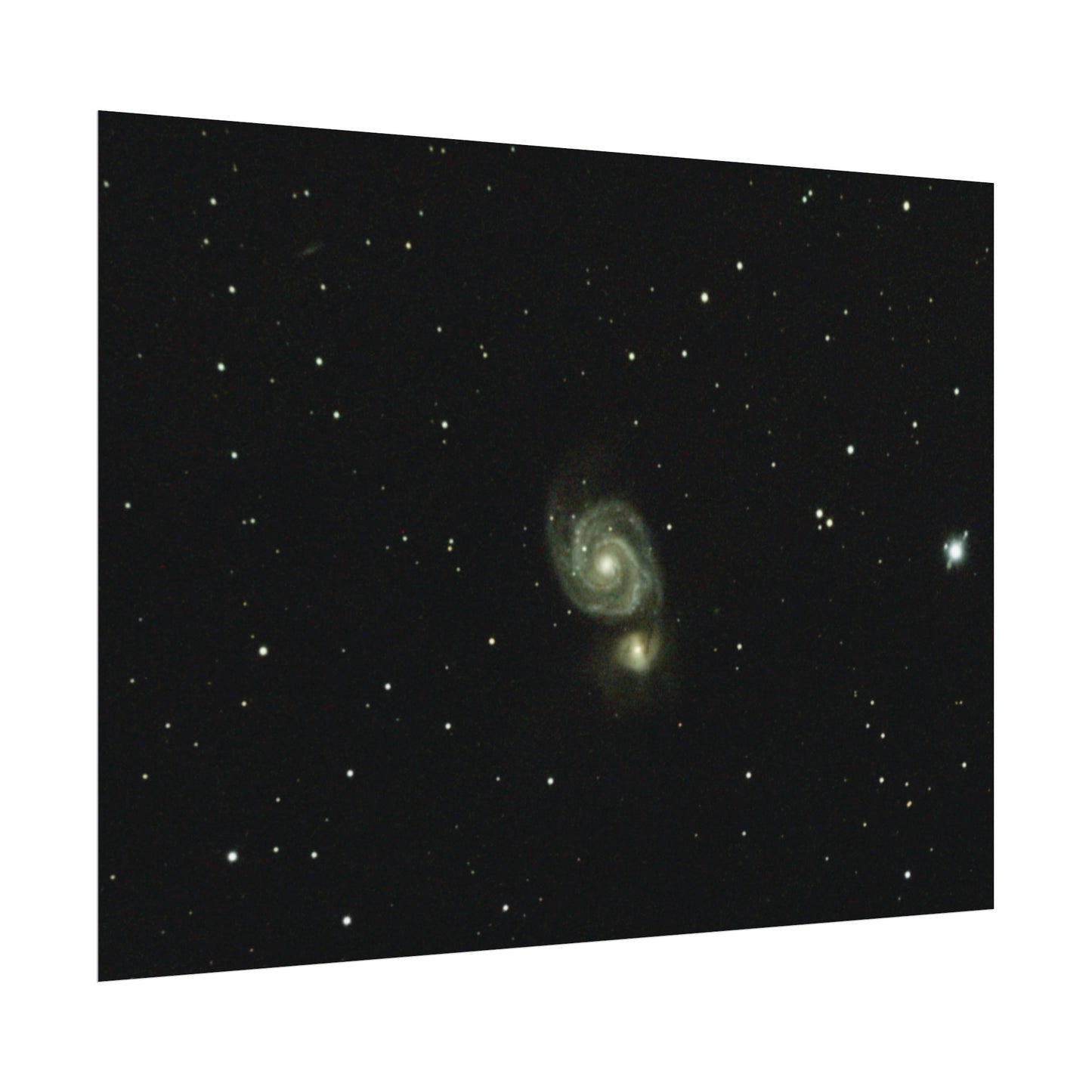 Whirlpool Galaxy Poster