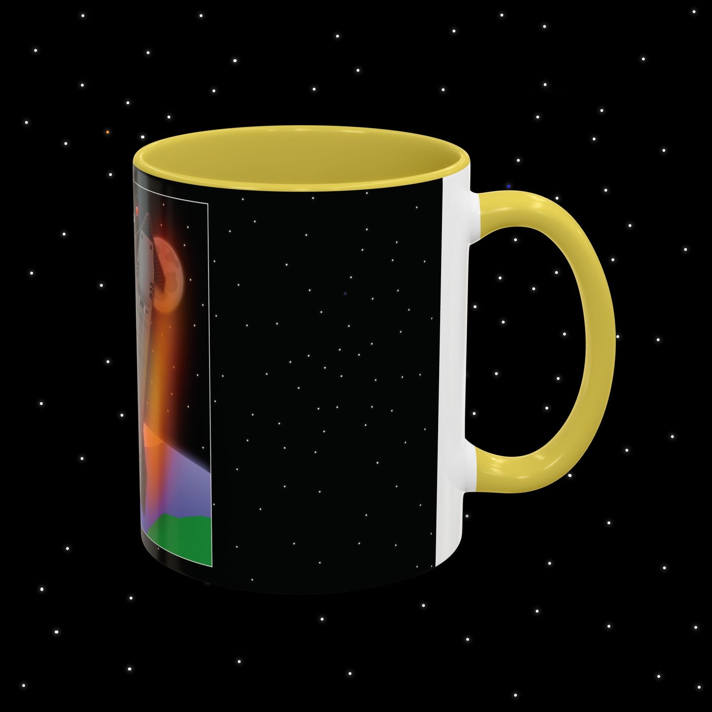 Starship Flight 7 Nebular Finds Spaceflight Mission Mug