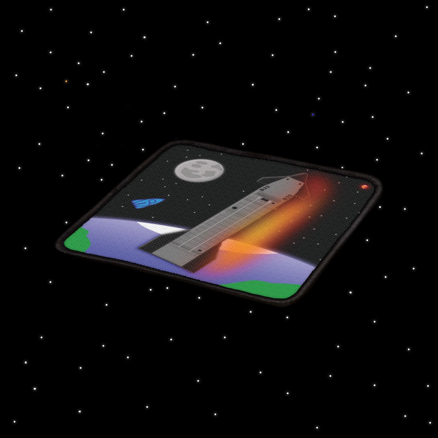 Starship Flight 7 Nebular Finds Spaceflight Mission Patch (Variant 2)