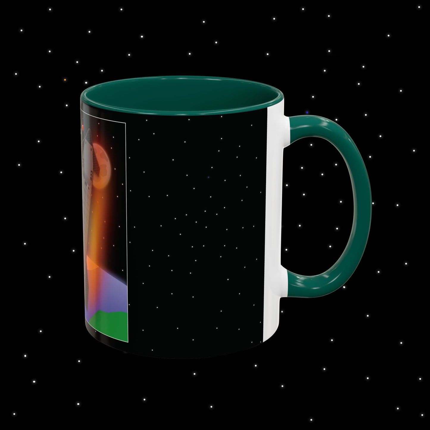 Starship Flight 7 Nebular Finds Spaceflight Mission Mug