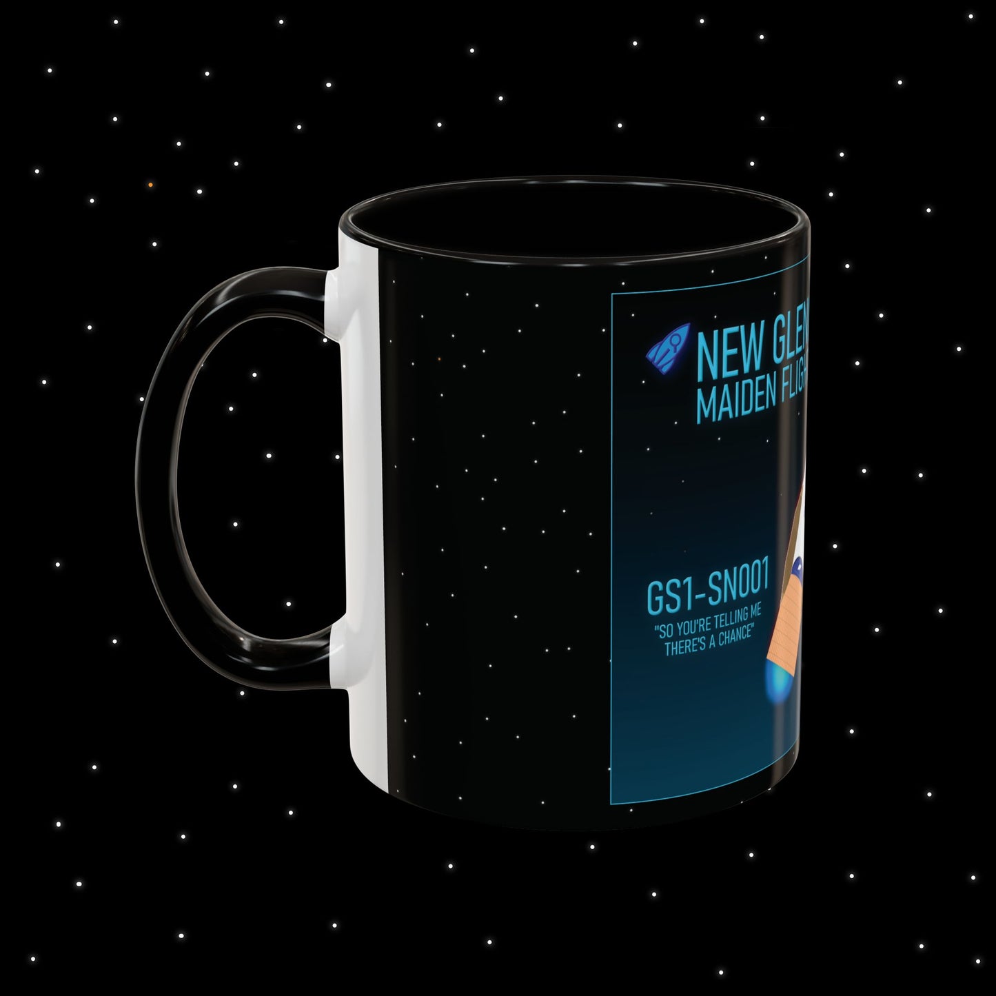 New Glenn Maiden Flight Nebular Finds Spaceflight Mission Mug