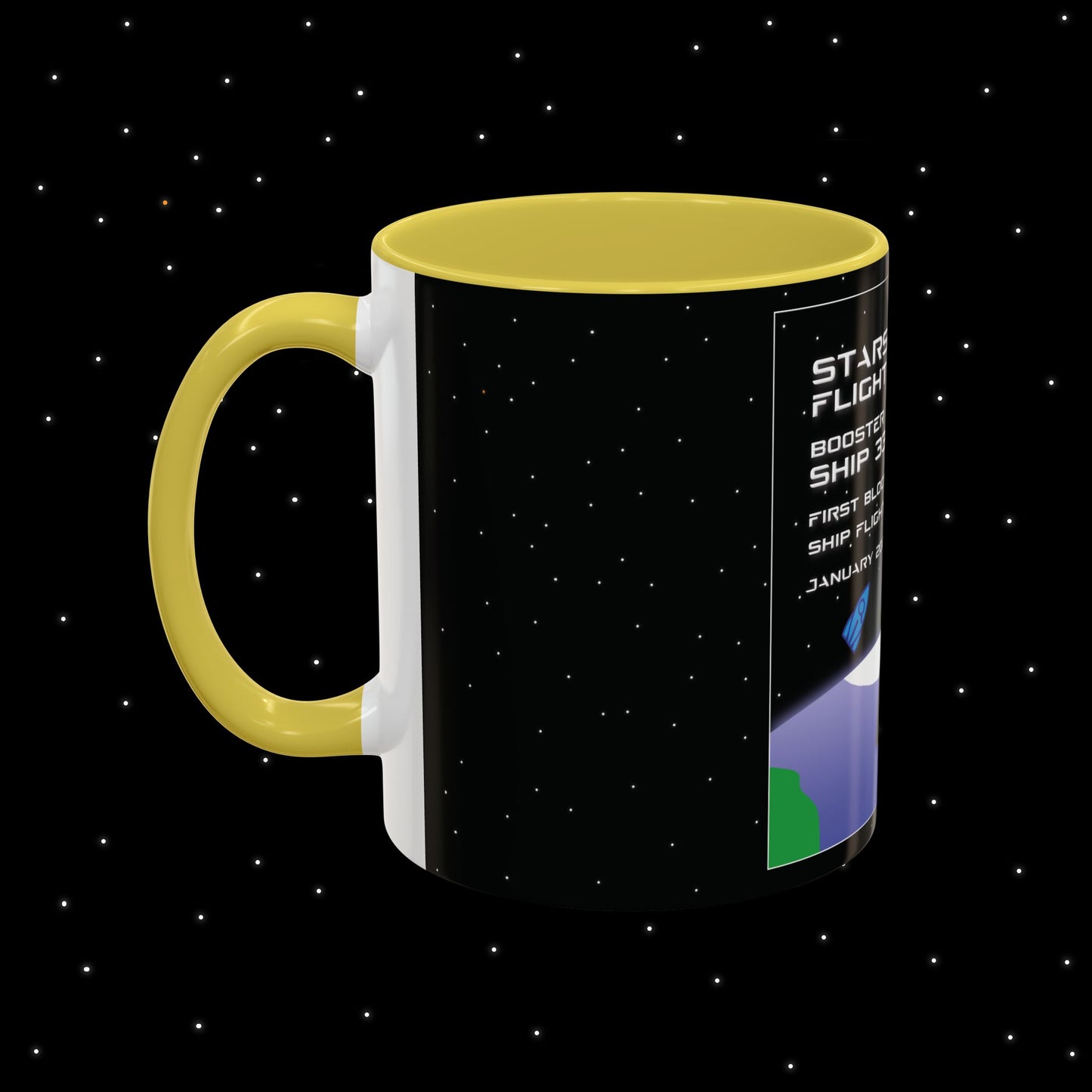 Starship Flight 7 Nebular Finds Spaceflight Mission Mug