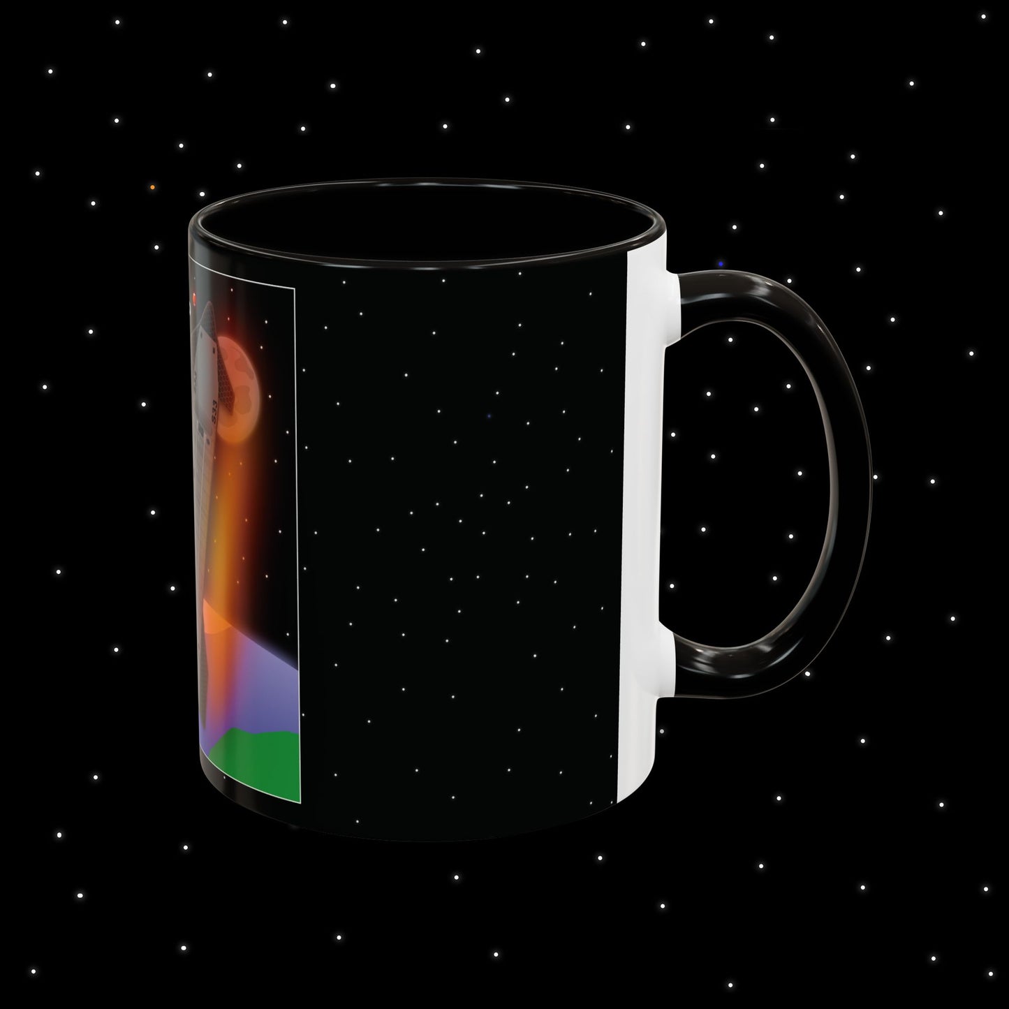 Starship Flight 7 Nebular Finds Spaceflight Mission Mug