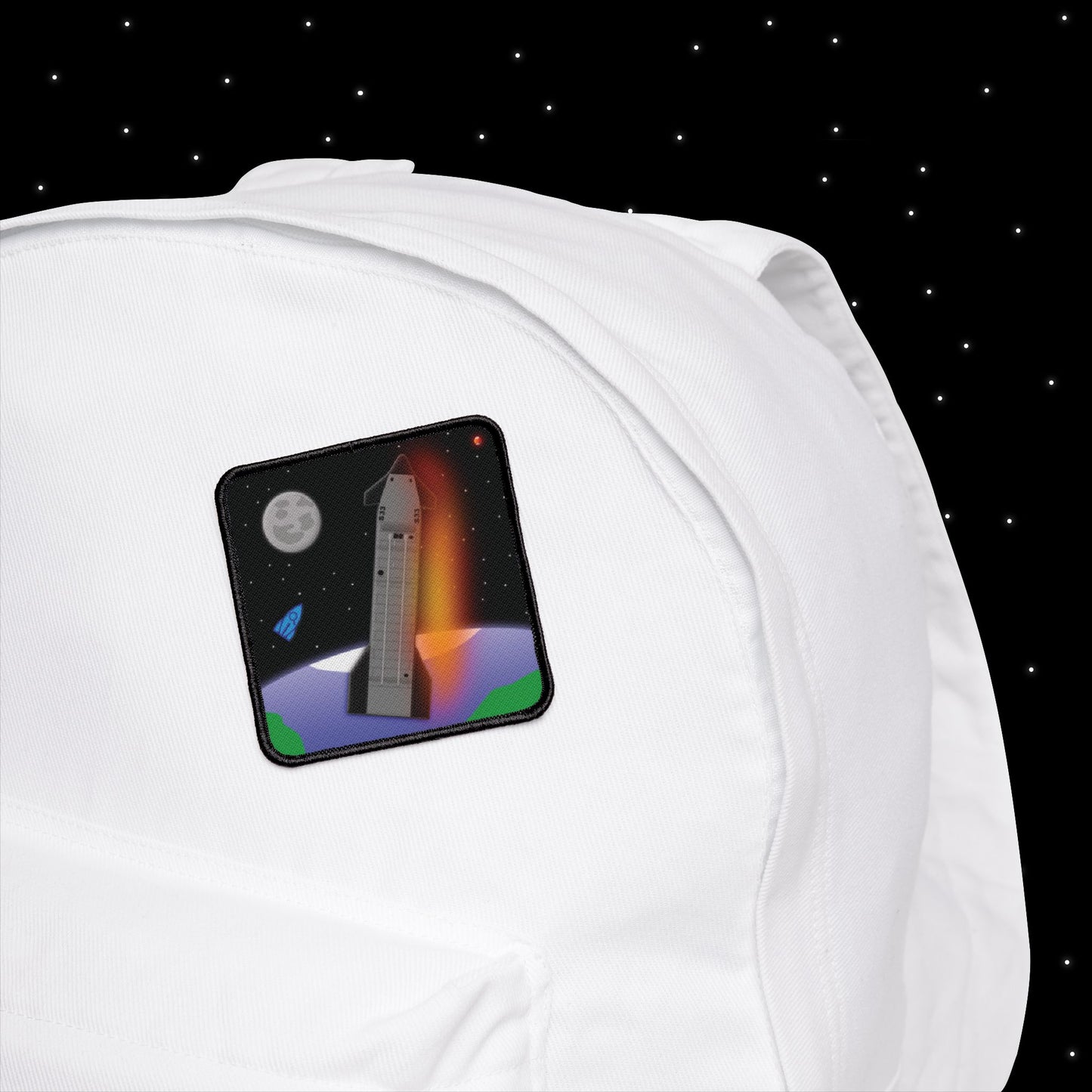 Starship Flight 7 Nebular Finds Spaceflight Mission Patch (Variant 2)
