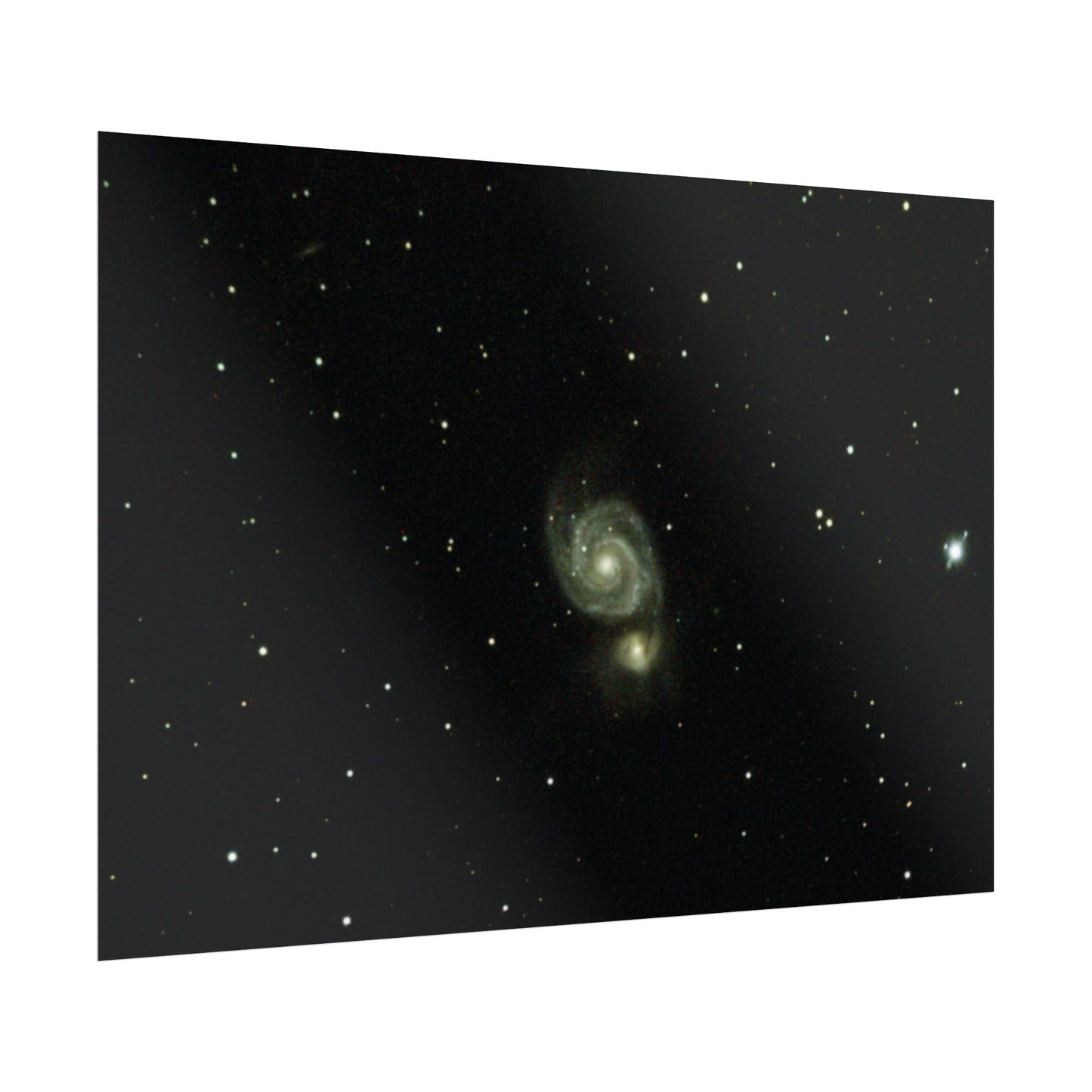 Whirlpool Galaxy Poster