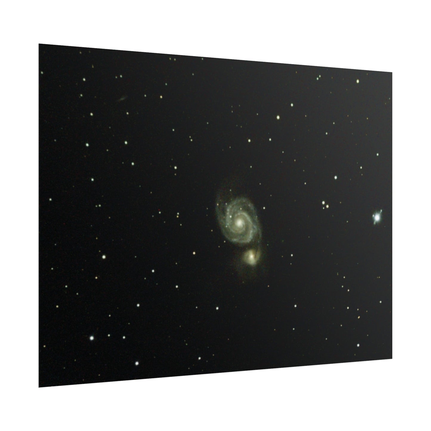 Whirlpool Galaxy Poster