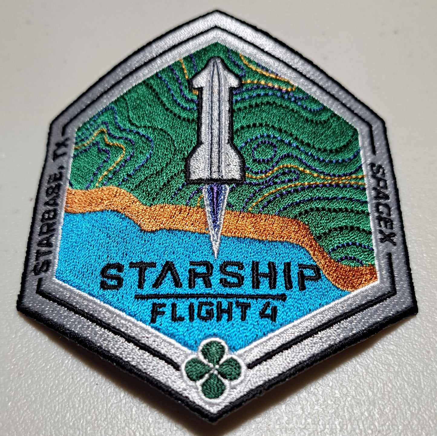 Starship Flight 4 (FLT-4) Official SpaceX Mission Patch