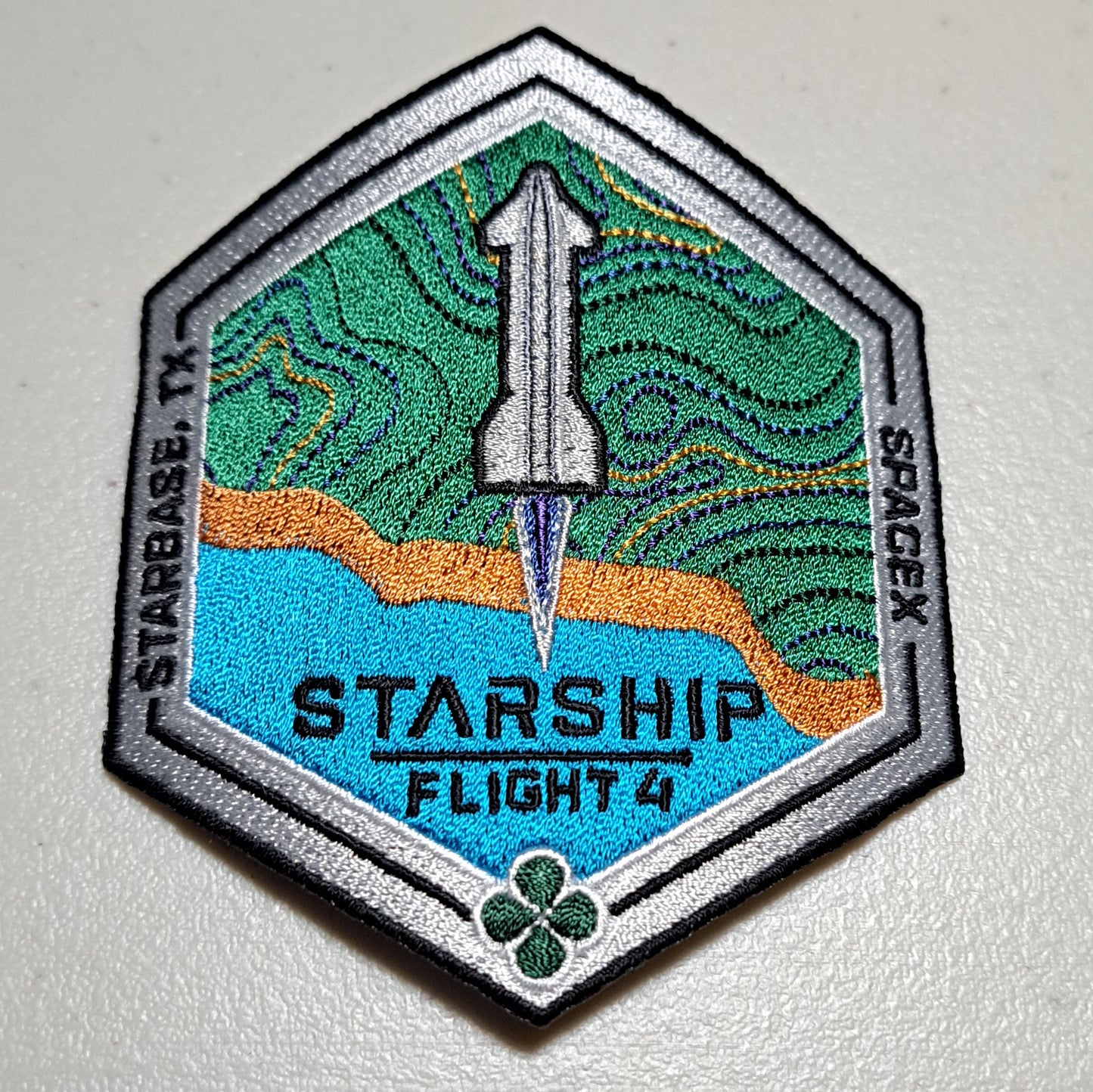 Starship Flight 4 (FLT-4) Official SpaceX Mission Patch