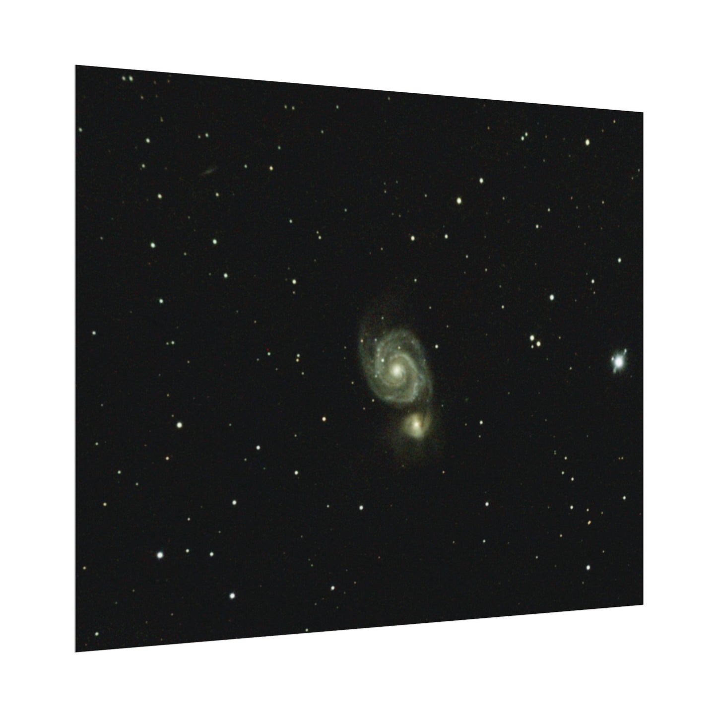 Whirlpool Galaxy Poster