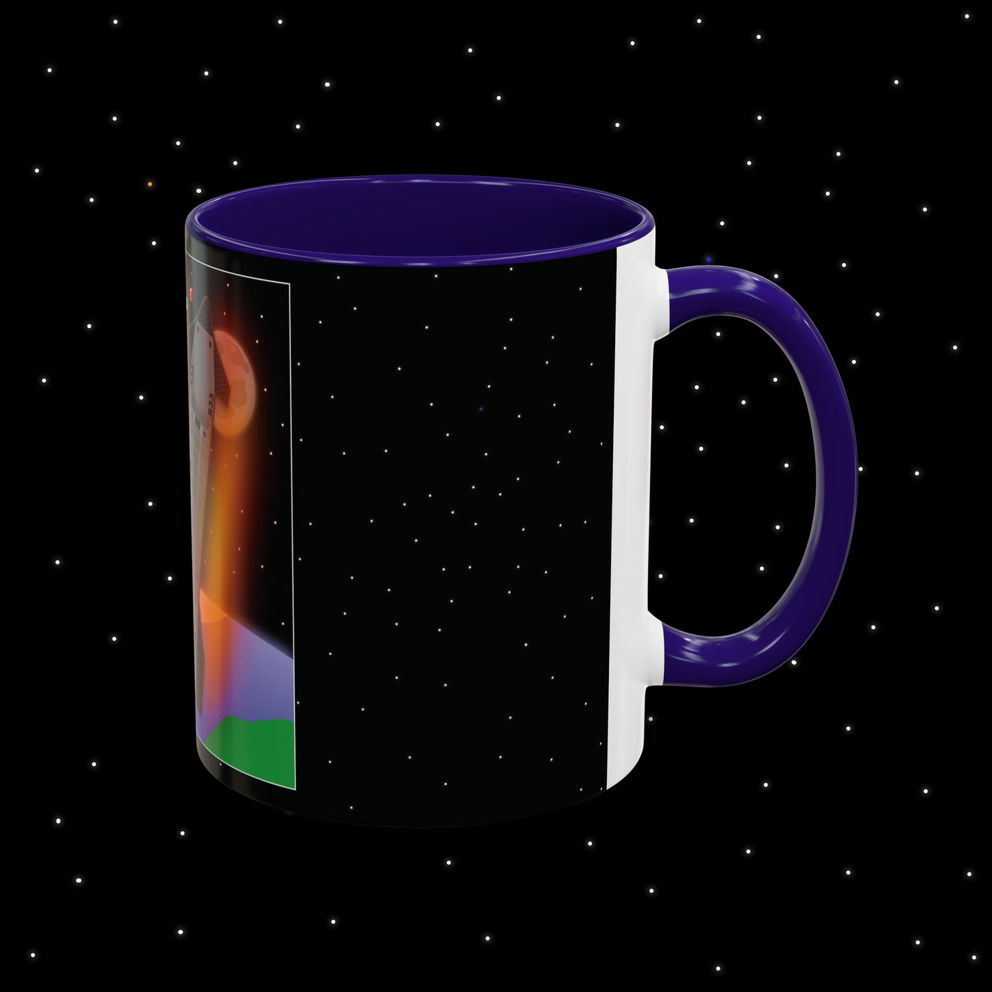 Starship Flight 7 Nebular Finds Spaceflight Mission Mug
