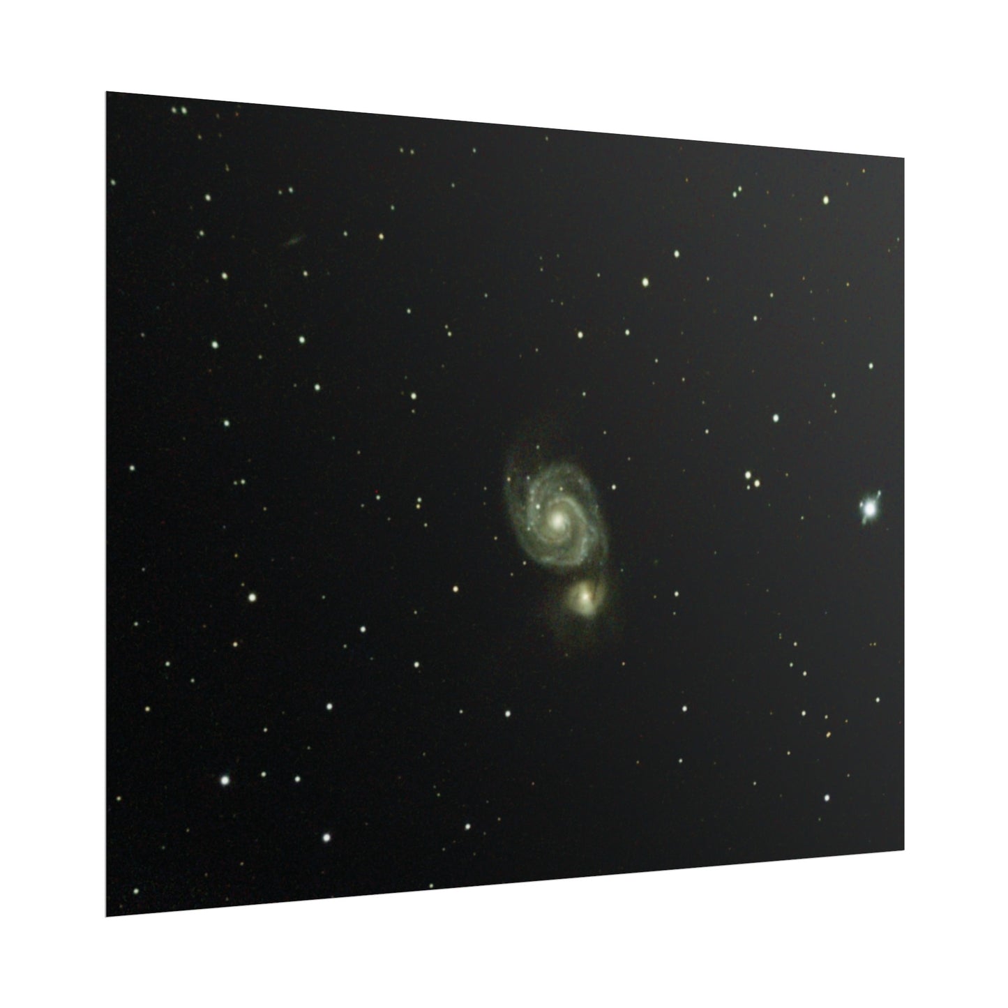 Whirlpool Galaxy Poster