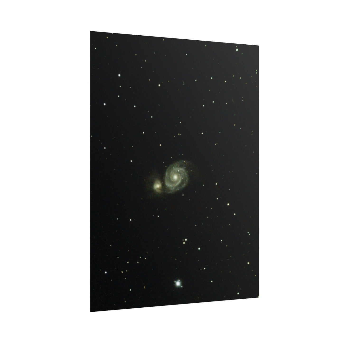 Whirlpool Galaxy Poster