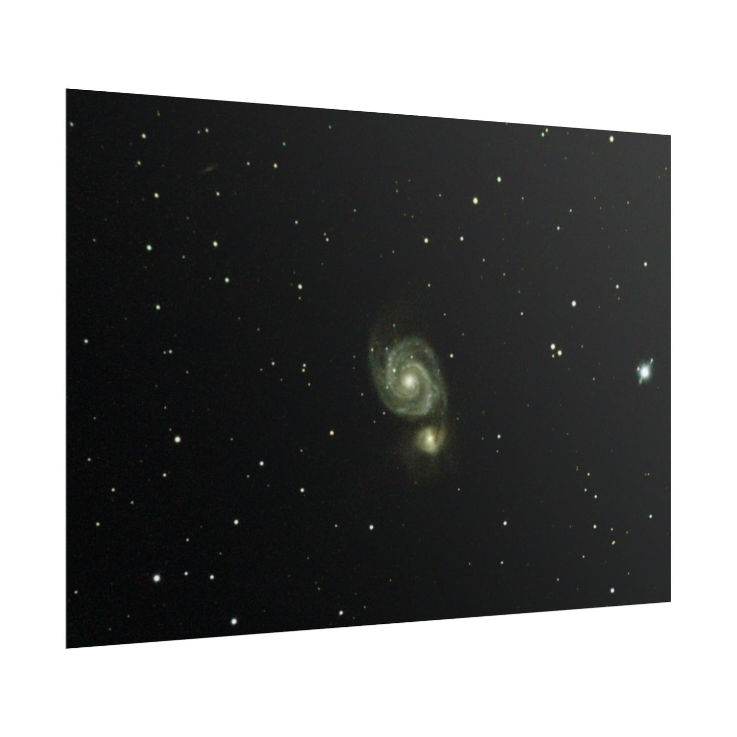 Whirlpool Galaxy Poster