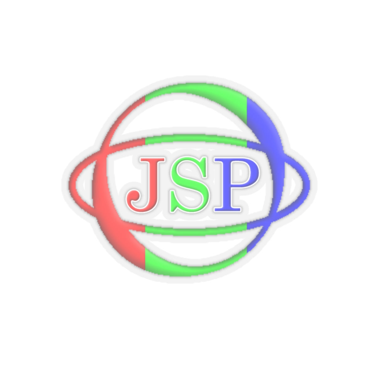 Johnster Space Program Logo Sticker